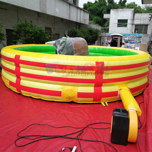 Jeu de balançoire Toro Mecanico pour enfants de qualité commerciale, à usage extérieur, en PVC gonflable, capacité 500 kg - Product Image 3