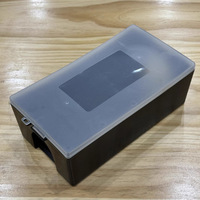 Grand répulsif souris en plastique ABS avec station d'appât Capture efficace pour une utilisation intérieure/extérieure Conception jetable écologique