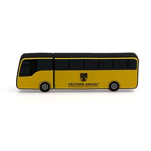 2019 tendência usb flash drive 32gb logotipo personalizado, escola ônibus pvc-stick - Product Image 3
