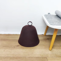 Chapeau de sauna en feutre de laine artisanal de qualité supérieure, isolant thermiquement, doux pour la peau, idéal pour la salle de vapeur, le spa et la banya