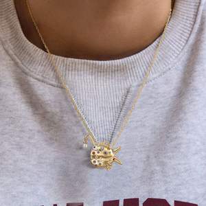 Collar con Colgante de Pez Lindo de Perla Natural del Océano WENCHI, 150 g - Product Image 4