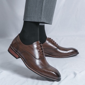 Nuevos Zapatos Formales de Negocios para Hombre, Estilo Coreano, Modernos y Casuales con un Toque de Estilo Inglés - Product Image 6