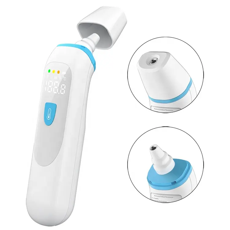 Forehead and Ear Thermometer Digital Medical Thermometer Infrared Fever Thermometer for Best Accuracy