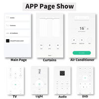 Control Remoto Universal Infrarrojo Tuya Wifi IR RF para Aire Acondicionado, TV, Hogar Inteligente, Compatible con Alexa y Google Home