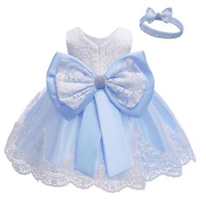 ชุดเดรสเด็ก Maxfree แต่งลูกไม้สีตัดต่อ สำหรับเด็กอายุหนึ่งขวบ พร้อมโบว์ ชุดราตรีเจ้าหญิง - Product Image 4
