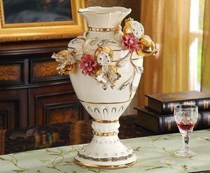 แจกันเซรามิกและพอร์ซเลนสีทองรอยัลใหม่ - Product Image 4