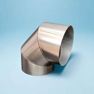 Tuyau d'extension flexible en acier inoxydable plaqué pour cheminée de poêle à gaz, <span class=keywords><strong>conduit</strong></span> d'air de chauffe-eau, avec bride de ventilation et pour gaz et carburant - Product Image 3