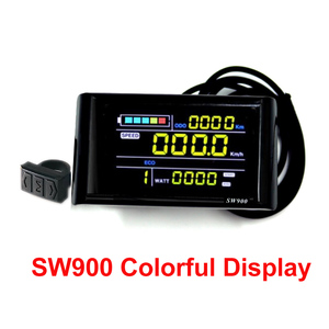 Bicicleta eléctrica de montaña eléctrica scooter bicicleta Color SW900 Color LCD Control de velocidad instrumento medidor pantalla - Product Image 4