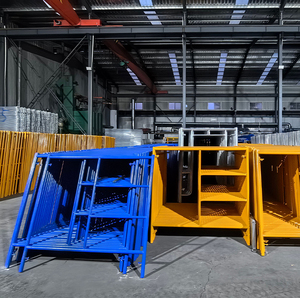 Xu hướng sản phẩm 2025 mới đến xây dựng trong nhà ngoài trời sử dụng Q235 đi bộ qua di chuyển Mason thang khung giàn giáo - Product Image 3