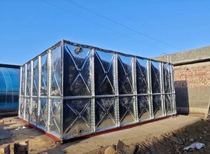 Galvanized Steel Sheet <strong>Iron</strong> <strong>Water</strong> Tank Hot Dipped Galvanized Steel Tank for <strong>Water</strong> - Product Image 3