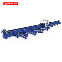 Machine de découpe laser à fibre Cypcut 20 kW 30 kW à quatre mandrins robuste et automatique pour tubes longs