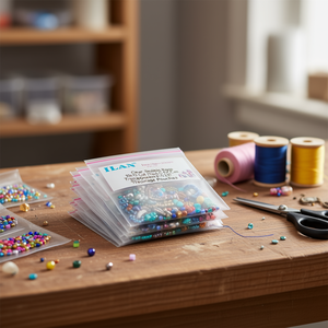 Sacchetti sigillabili trasparenti Ilan 10x15 cm, confezione da 150 buste trasparenti per artigianato e piccoli oggetti - Product Image 2