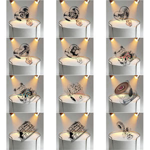 Venta al por mayor: Logotipo <span class=keywords><strong>Ale</strong></span>, Plata <span class=keywords><strong>S925</strong></span>, Biberón con forma de oso Dreamland, Decoración de lentejuelas, Álbum de graduación con cuentas, Cuentas DIY - Product Image 1