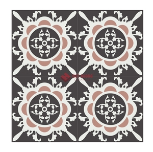 Piastrella <span class=keywords><strong>in</strong></span> Cemento Encaustico Stile Art Déco 200x230mm Non Cotta per Rivestimenti Murali e Pavimenti <span class=keywords><strong>in</strong></span> Calcestruzzo per Ville di Lusso Commercio Globale - Product Image 1