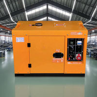 Générateur diesel portable Zaofeng ZF-300GF 3-8,5 kW monophasé 220 V, alternateur 100 % cuivre, fonction ATS, camping, maison, urgence