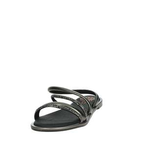 Sandalias Planas para Mujer Porronet 7010, Diseño con Tiras, Color Antracita - Product Image 6