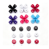 Pièce de rechange pour manette PS5 : Bouton directionnel en cristal, fonction D-pad, touches ABXY et levier analogique pour Astro Bot PS5