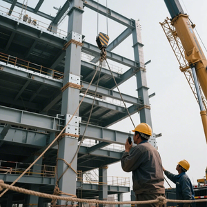 अनुकूलित पूर्वनिर्मित औद्योगिक गैल्वेनाइज्ड लाइट गेज स्टील संरचना गोदाम i बीम फ्रेम बिल्डिंग वर्कशॉप स्कूल - Product Image 3