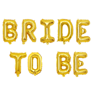 Set de Globos de Papel de Aluminio de 16 Pulgadas para Futura Novia, en Dorado, Plateado y Oro Rosa, para Decoración de Fiestas de Boda - Product Image 3