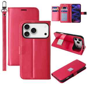 Funda Tipo Cartera con Anillo Magnético, Personalizable, de Piel Sintética de Lujo, a Prueba de Golpes, con Correa y Ranuras para Tarjetas, para Teléfonos Móviles - Product Image 2