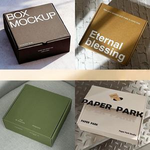 Custom High Quality Paper <b>Box</b> Print Logo Corrugated <b>Foldable</b> Bulk Wholesale - Product Image 2