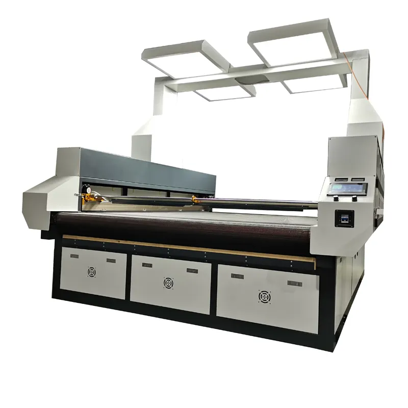 laser cloth cutting machine customized laser fabric cutter machine with feeding rack