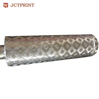 Rouleau de peinture de gaufrage JCTPRINT, rouleau de gaufrage en aluminium pour machine à cuir