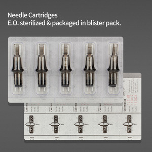 เข็มสักแบบใช้แล้วทิ้ง 10 ชิ้น ขนาด 0.30 มม. 0.35 มม. พร้อมเมมเบรนปลอดเชื้อเพื่อความปลอดภัย - Product Image 2