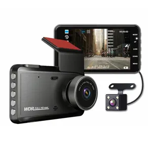 Venta al por mayor 4ch Dash Cam HD 1280*720P Mini Dashcam Parking Recorder G-sensor IR Night Vision 1080p Hd Car DVR Camera