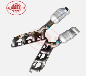 Convertidor catalítico de ajuste directo Euro4 Euro5 Euro6 de alto rendimiento y precio barato con sustrato Cameric para Nissan Titan - Product Image 3