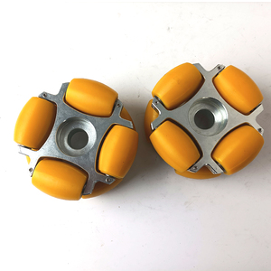 254mm <span class=keywords><strong>Omni</strong></span> Robot Roda Direcional 10in de Heavy-duty <span class=keywords><strong>Omni</strong></span> <span class=keywords><strong>Wheel</strong></span> Cubo de Roda de Aço Inoxidável à Prova de Ferrugem - Product Image 5