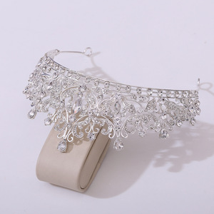 Di alta qualità da donna capelli da sposa di buona qualità corona da sposa <span class=keywords><strong>5</strong></span> colori di cristallo per matrimonio fidanzamento anniversario-fabbrica - Product Image 6