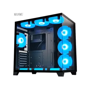MANMU USB3.0 gaming computer case atx case with power supply china computer case