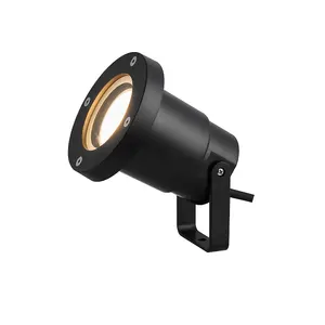 S1002 gu10/gu5.3 vendita calda a basso prezzo lampada da soffitto da giardino materiale plastico diffusore in vetro gu10 faretti da giardino per esterni