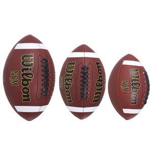 Balón <span class=keywords><strong>de</strong></span> Fútbol Americano/Rugby Profesional <span class=keywords><strong>de</strong></span> Alta Gama, Personalizado con Logotipo, <span class=keywords><strong>en</strong></span> Cuero Compuesto <span class=keywords><strong>de</strong></span> PU - Product Image 3