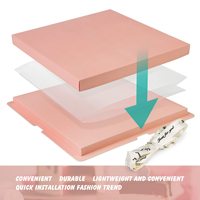 Logo personnalisé monocouche double couche boulangerie d'anniversaire transparente Pet Pink4 6 8 10 pouces boîtes à gâteaux de mariage