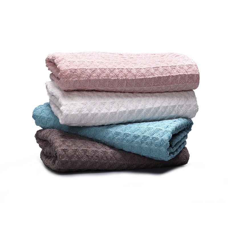 Wholesale Bath Towels Set Packing Gift Box Luxury Coral Fleece