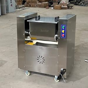 Meilleure Vente - Machine Commerciale à Mélanger la Viande de <span class=keywords><strong>Poulet</strong></span> et les Aliments Farcis - Mélangeur de Viande à Double Axe - Machine à Farcir les Saucisses, les Pains et les Raviolis - Product Image 5