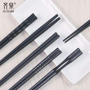 <span class=keywords><strong>Palillos</strong></span> comestibles japoneses para <span class=keywords><strong>entrenamiento</strong></span>, 21cm, fibra <span class=keywords><strong>de</strong></span> vidrio, <span class=keywords><strong>palillos</strong></span> <span class=keywords><strong>de</strong></span> aleación negros personalizados - Product Image 6