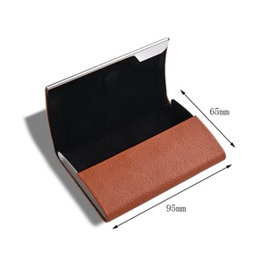 Estuche de Metal y Cuero para Tarjetas de Visita, Económico - Product Image 6