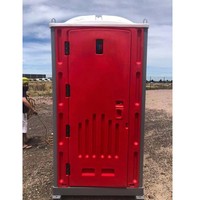 Toilettes mobiles temporaires pour chantier, conteneur direct, avec siège, douche et salle de bain intégrées, modèle moderne GHJC CL-S1