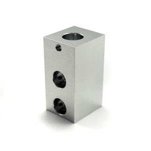 ชิ้นส่วน OEM เครื่องแปรรูปบล็อก AL6061 CNC เครื่องจักรอลูมิเนียมสแตนเลส - Product Image 3