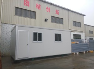 ポータブル40ft 20ftスチールコンテナ住宅工業用屋外倉庫ヴィラ病院用折りたたみ式拡張可能サンドイッチパネル - Product Image 5