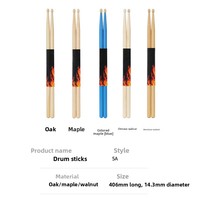 Kabat Ahorn-Holz Jazz Drumsticks Übungsschlägel 5A