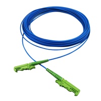 Cable de Conexión de Fibra Óptica Multimodo Simplex OM3 LSZH E2000 APC, E2000-e2000 SC UPC SM MM Simplex 2.0 3.0mm