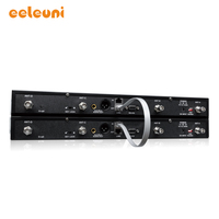 Microphone sans fil professionnel à quatre canaux U-605C avec micro-casque et émetteur de poche pour réunions/salles de classe, connectable en cascade