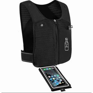 Gilet de course à pied réfléchissant léger personnalisé avec logo, <span class=keywords><strong>pour</strong></span> marathon, trail, cyclisme, entraînement, hydratation, avec <span class=keywords><strong>porte</strong></span>-téléphone - Product Image 5