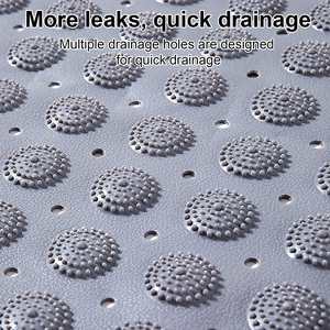 Alfombrillas <span class=keywords><strong>de</strong></span> Baño Antideslizantes <span class=keywords><strong>de</strong></span> PVC Ecológicas, Alfombrillas <span class=keywords><strong>de</strong></span> Masaje <span class=keywords><strong>para</strong></span> Pies con Ventosas, Orificio <span class=keywords><strong>de</strong></span> Drenaje, Lavables a Máquina, Alfombrillas <span class=keywords><strong>para</strong></span> <span class=keywords><strong>Ducha</strong></span> - Product Image 6