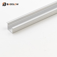Style tendance : Bande LED encastrée au sol 12*10, personnalisable, pour profilé LED de plafond en aluminium, IP67, néon