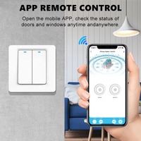 Interrupteurs muraux intelligents Zigbee Smart Life en ABS durable, compatibles avec Alexa, contrôle vocal, programmation horaire, contrôle multiple, norme EU/UK
